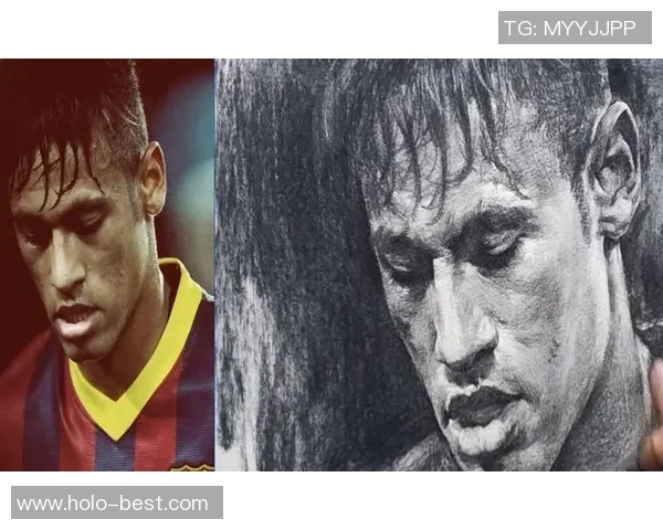 素描艺术展现足球明星内马尔的魅力与激情 素描艺术展现足球明星内马尔的魅力与激情